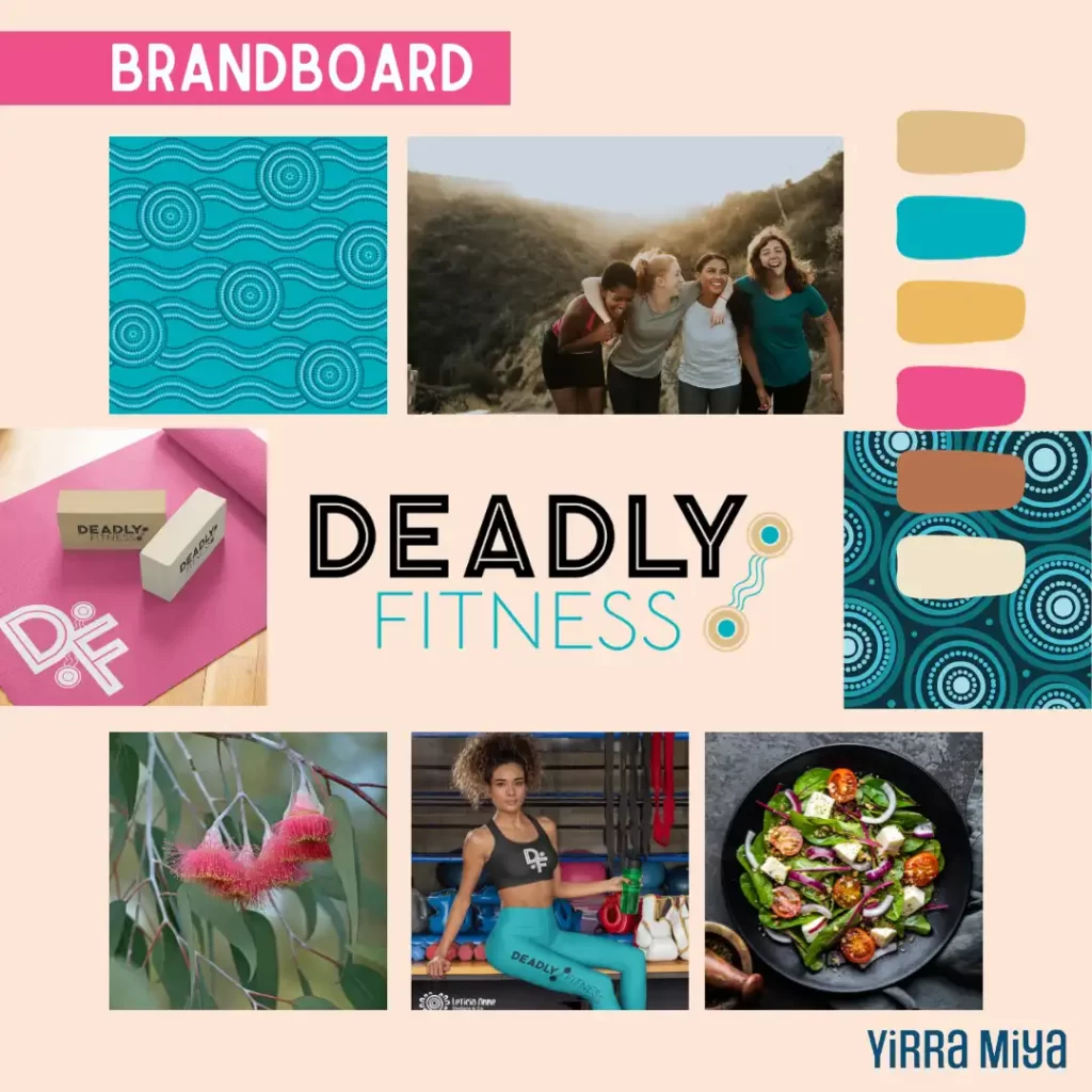 A brandboard for Deadly Fitness